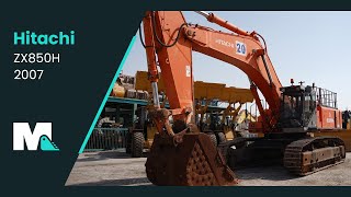 Hitachi ZX850H Large Crawler Excavator | 2007