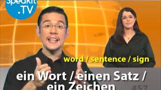 GERMAN - So simple! | 15. A New Language | Speakit.tv (51002-15)