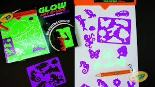 Crayola Glow Art Studio || Crayola Product Demo