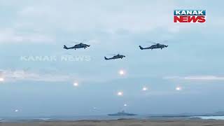 Indian Navy Holds Rehearsal At Puri Beach Ahead Of Navy Day Celebration On Dec 4