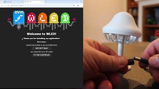 Learn to solder (Light up Mushroom Make and take) Part 3 - WLED Firmware