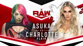 [2021.4.20 GWE Raw] Asuka vs Charlotte Flair