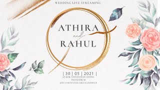 Athira with Rahul | Wedding Live Streaming