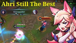 Ahri Still The Best Mid ! Tier S Patch 3.5B Gameplay Ahri - League of Legends: Wild Rift Indonesia
