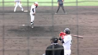 8回裏、柿原と柴田の打席　2012.05.25　オリックスファーム-06ブルズ