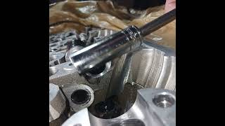 Honda B Series Valve seals while head is on. Thorough explanation full video