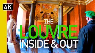 [4K] Virtual Museum Tour of The Louvre, Paris | Mona Lisa to Louvre Pyramid