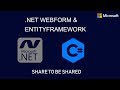 Webform: #07 CRUD Operations Using Entity Framework In ASP.NET Webform