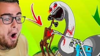 Reacting to CURSED THOMAS.EXE vs SIREN HEAD!? (Who Wins?)