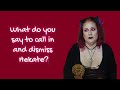 🌑 What do you say to call in and dismiss Hekate?