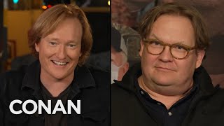 Conan Hosts The Show From A Crime Scene | CONAN on TBS