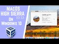 How to install MacOS High Sierra 10.13 on Windows 10 with VirtualBox