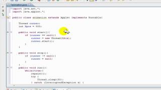 Basic ANIMATION in Java TUTORIAL: Side scrolling text- Draw on applet help