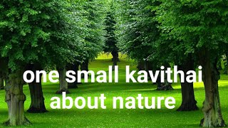 Nature poem we forgot nature 🌴🌴🌴 so just one small poem about nature what's app status