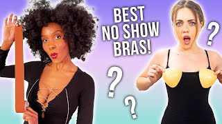 Testing VIRAL Sticky Bras! *A cup to DD cup!*