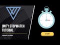 Unity stopwatch tutorial