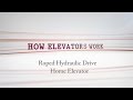 Roped Hydraulic Residential Elevator: How Do Home Elevators Work? | Nationwide Lifts