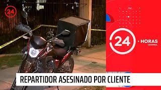 Repartidor de 19 años fue asesinado por cliente en Ñuñoa | 24 Horas TVN Chile