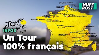 Tour de France 2025, le parcours en intégralité