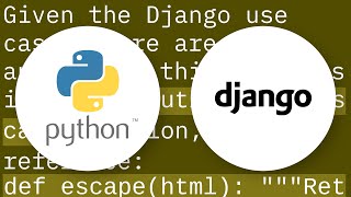 How do I perform HTML decoding/encoding using Python/Django?