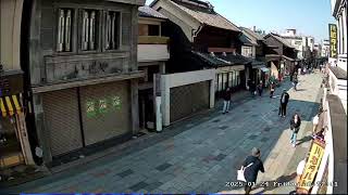 埼玉県川越市大正浪漫夢通りライブカメラ Saitama Kawagoe Live camera.World.cam