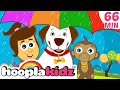 Rain Rain Go Away with Annie and Ben + More Kids Songs & Nursery Rhymes | HooplaKidz