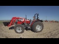 test drive of massey ferguson 4700 series tractor