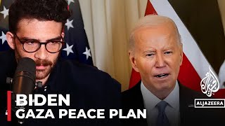 Biden on Israel's comprehensive new proposal | HasanAbi reacts
