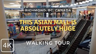 Walking Tour Inside a Huge Asian Shopping Mall: Aberdeen Centre in Richmond, BC Canada 2024