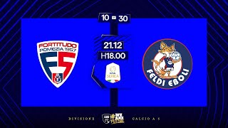 Fortitudo Pomezia-Feldi Eboli 2-2 | 10ª giornata | Serie A 2024/2025