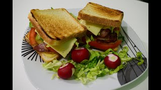 Potato bacon sandwich  | Sendvic sa krompirom i slaninom