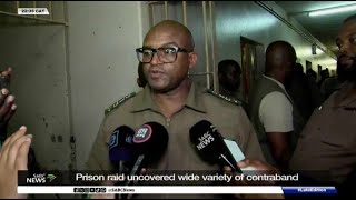 Variety of contraband uncovered at prison raid