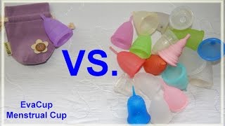 EvaCup Eva Cup vs Various Menstrual Cups - Comparison