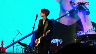 151205 FANCAM Day6 in Singapore Fanmeeting: OUT OF MY MIND (이상하게 계속 이래)