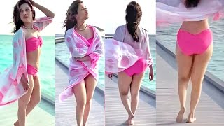 Actress Tamanna STUNNING Looks In Bikini During Her Maldives Vacation | IndiaGlitz Telugu