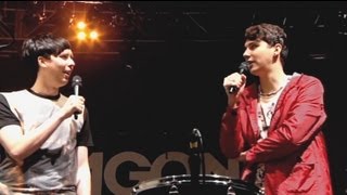 DAN AND PHIL INTRODUCING IMAGINE DRAGONS @ READING