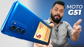 moto G51 Unboxing \u0026 First Impressions⚡World’s First Smartphone With SD 480+ @14,999