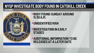 NYPD investigating body found in Catskill creek