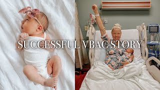 VBAC Success Story with Induction + Third Trimester Recap and Postpartum Details