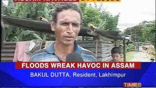 Floods wreak havoc in Assam