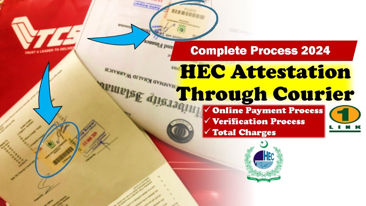 HEC Degree Attestation Through Courier 2024 | How To Attest Degree From ...