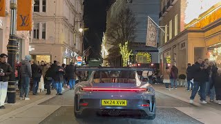 Porsche 992 GT3 RS Full Drive In London! *Loud Accelerations \u0026 Public Reactions!