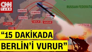 15 Dakikada Avrupa'yı Yerle Bir Eden Plan! Rus Televizyonu O Haritayı Paylaştı!