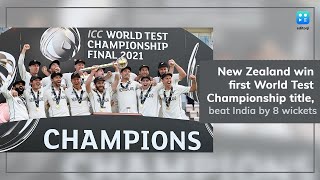 New Zealand crowned 'kings of Test', beat India by 8 wickets