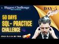 DAY 5 : 50 Days SQL Practice | Build Strong Data Analyst Skills #datapencil   #sqlpractice