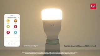 Yeelight Smart LED Bulb 1S Dimmable ; Smart home lights # Yeelight review ; Smart led light panels