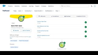 Create an Apex Class | Quick Start: Apex | Salesforce Trailhead