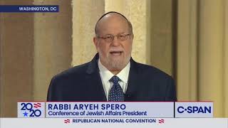 Opening prayer by Rabbi Aryeh Spero