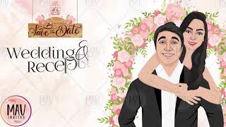Wedding Couple Caricature Invite | Caricature Wedding Invitation Video | E Wedding Invitation ✅