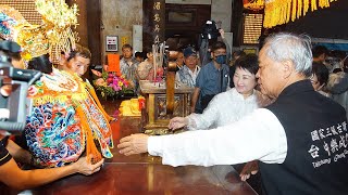 台中樂成宮旱溪媽祖出巡　不畏風雨展開22天遶境